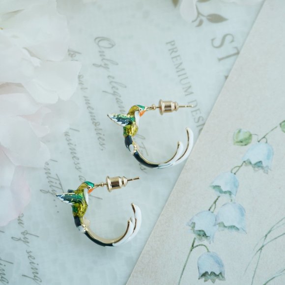 Bird earrings - Picture 6 of 6